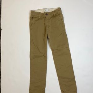 COPY - Abercrombie boys slim fit khaki pant size 9\10
